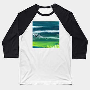 Seafoam and Storms Baseball T-Shirt